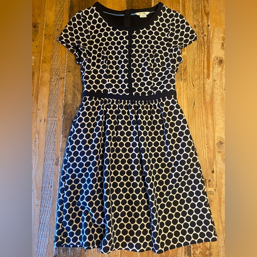 Boden Clementine Jacquard Dress US4P Like New